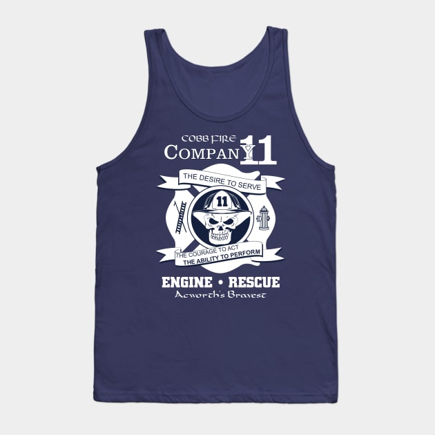 Cobb County Fire Station 11 Tank Top by LostHose